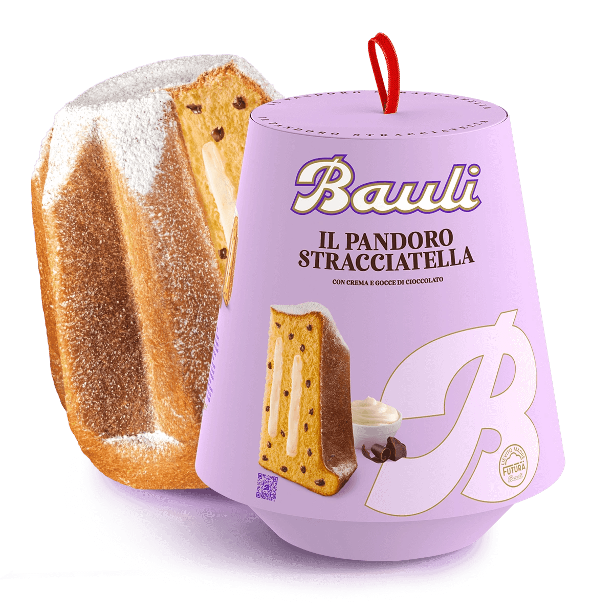 Bauli Pandoro Straccietella 750g - PANDORO-STRACCIATELLA