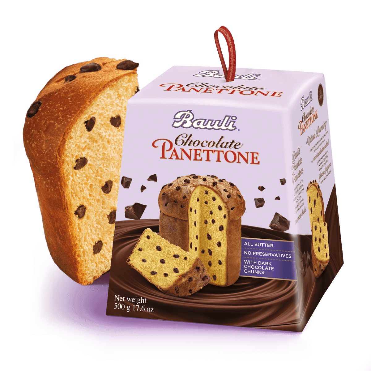 Bauli Panettone al Cioccolato 750g - panettone-chocolate