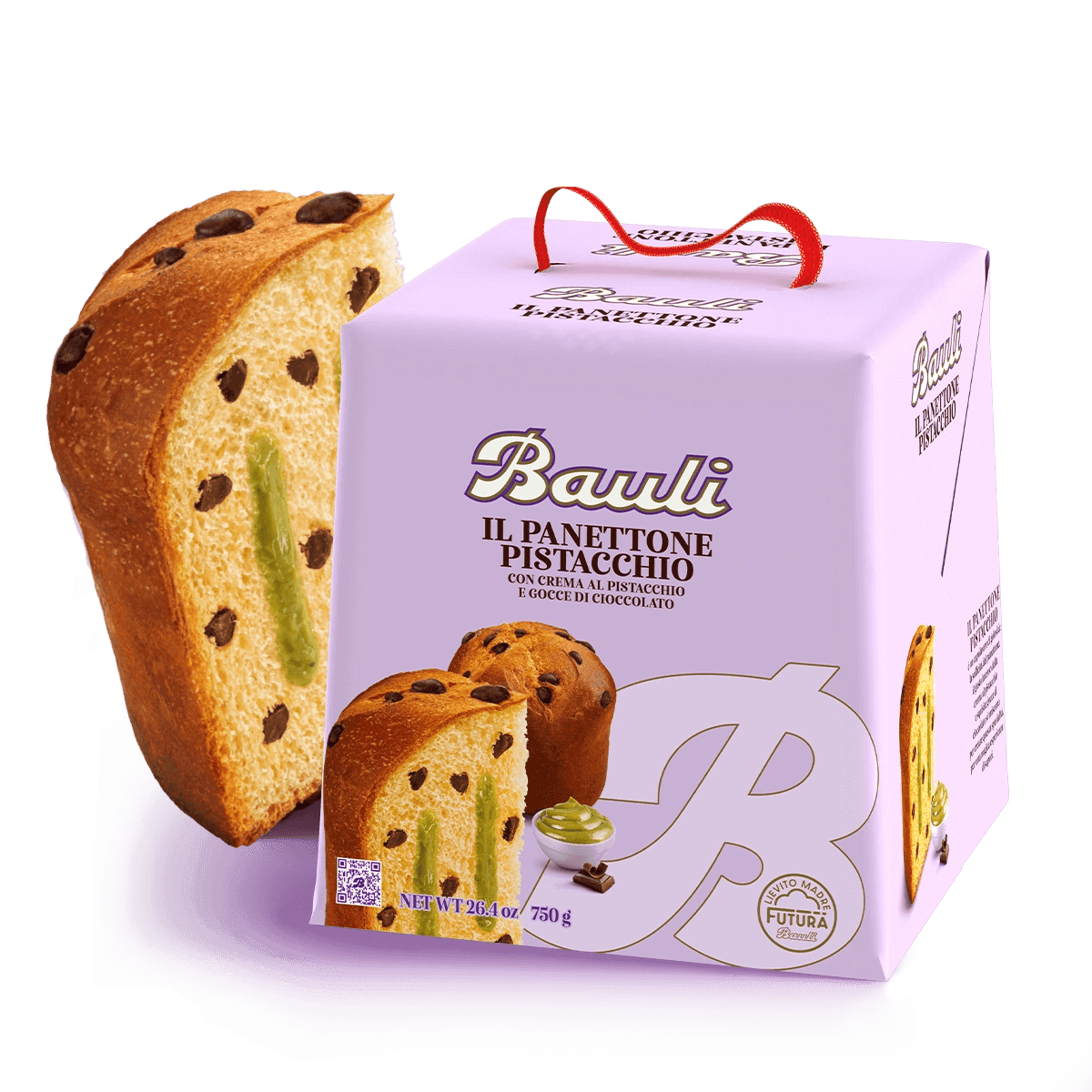 Bauli Panettone al Pistacchio 750g - panettone-pistachio